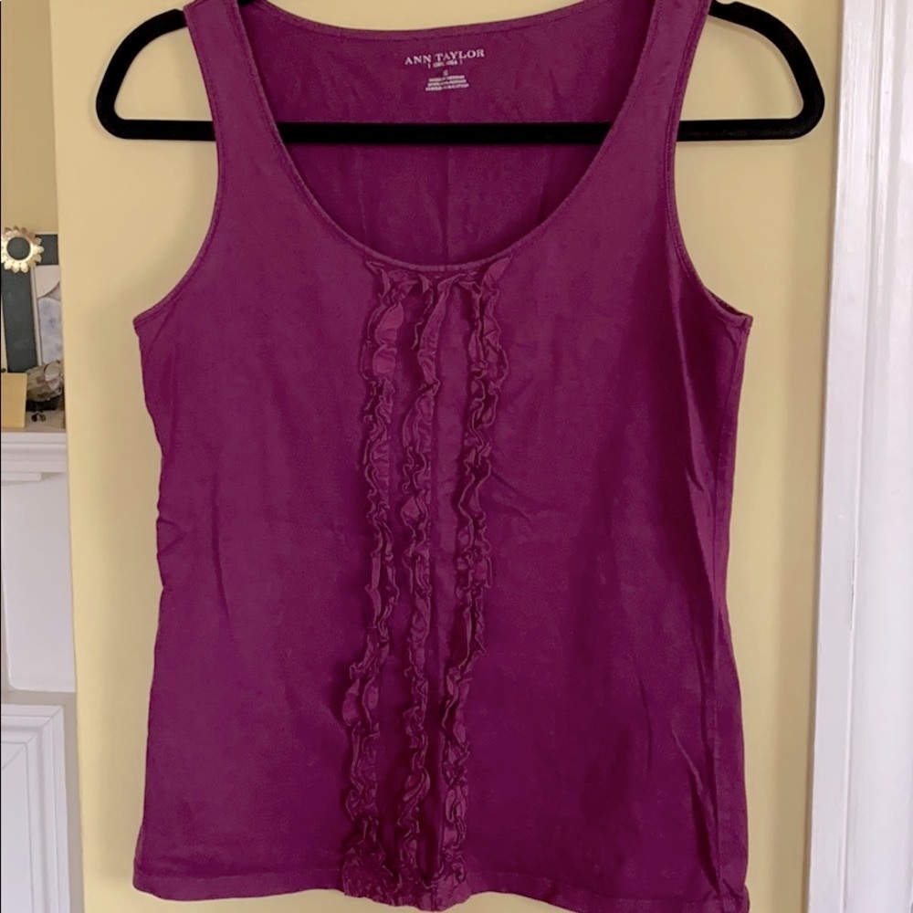 Ann Taylor ruffled top
